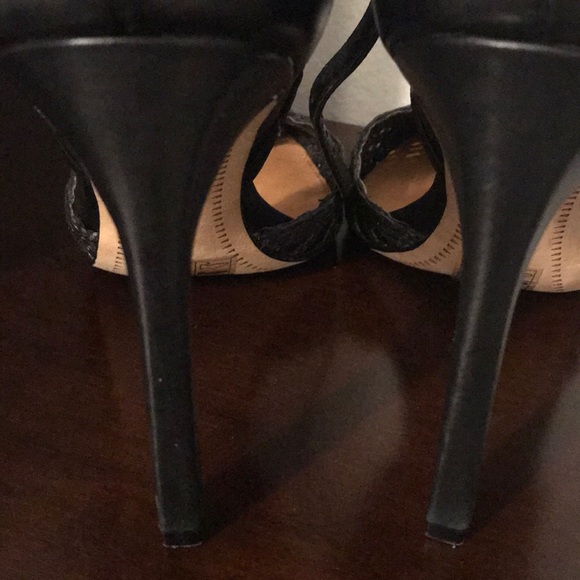 Dolce Vita 8.5 black ankle strap heels - Picture 5 of 5